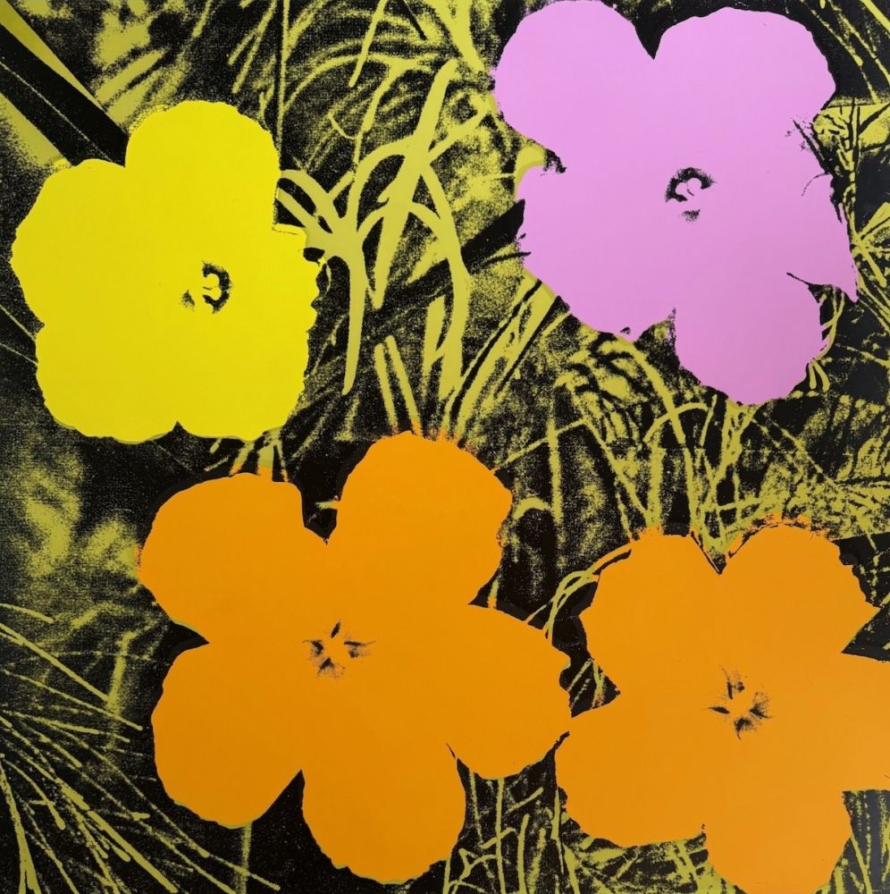 Serigrafia Warhol - Flowers #67