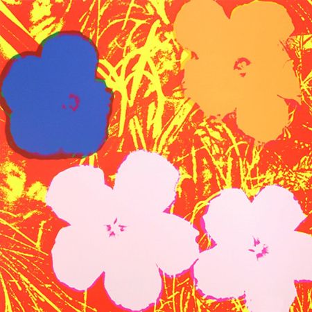 Serigrafia Warhol - Flowers 69