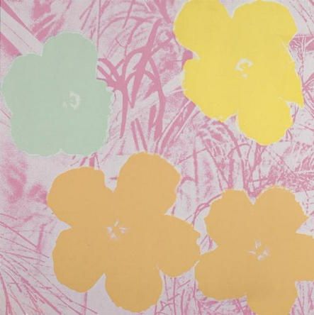 Serigrafia Warhol - Flowers 70