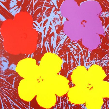 Serigrafia Warhol - Flowers 71 by Andy Warhol