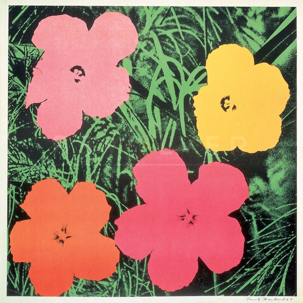 Serigrafia Warhol - Flowers (FS II.6)