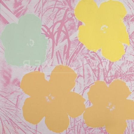 Serigrafia Warhol - Flowers (FS II.70)