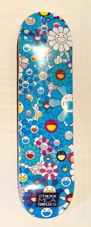 Serigrafia Murakami - Flowers Skate Deck