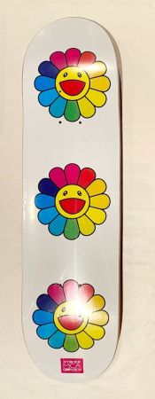 Serigrafia Murakami - Flowers Skate Deck