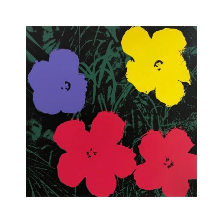 Serigrafia Warhol - Flowers X 