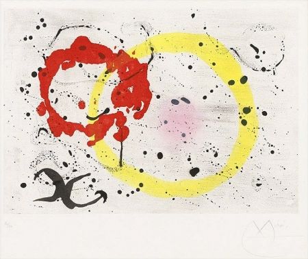 Acquatinta Miró - Fond Marin II (Seabed II), 1963