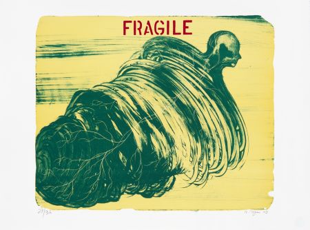 Litografia Toguo - Fragile