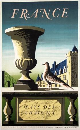 Litografia Picard Ledoux - France Pays de Chateaux