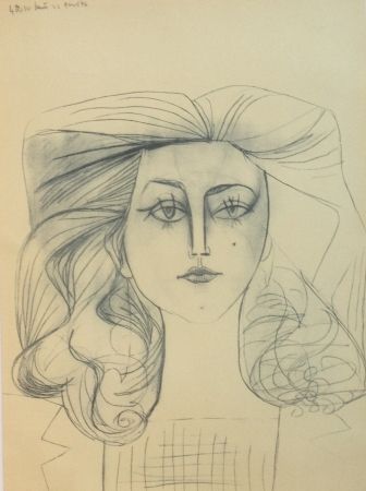Litografia Picasso - Francoise Gilot