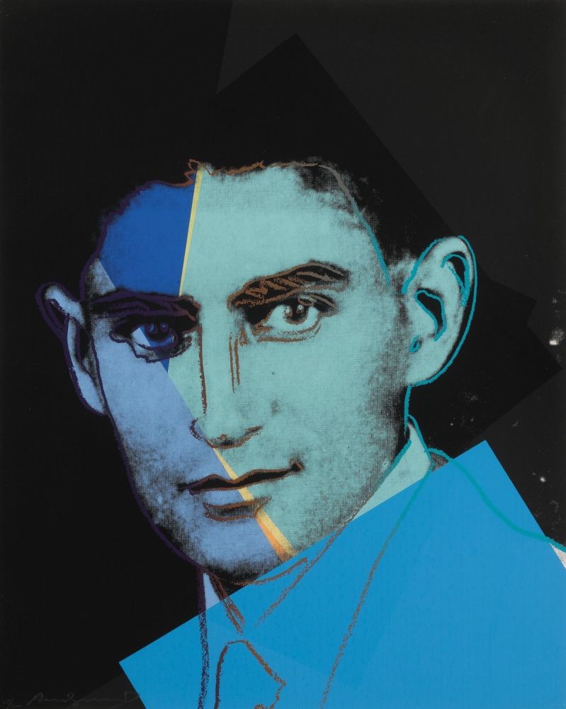 Serigrafia Warhol - Franz Kafka