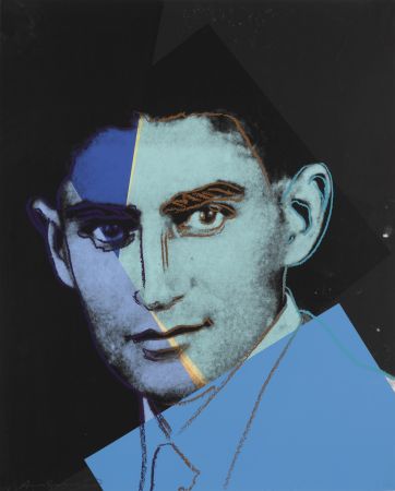 Serigrafia Warhol - Franz Kafka