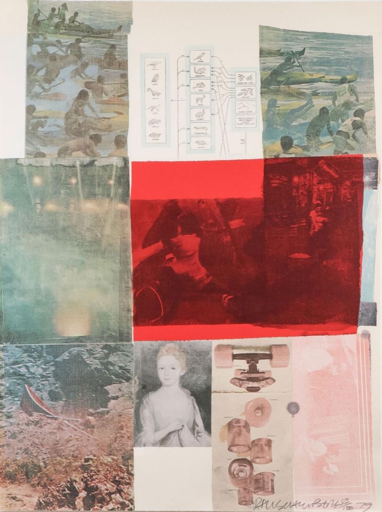 Serigrafia Rauschenberg - From the Seat of Authority