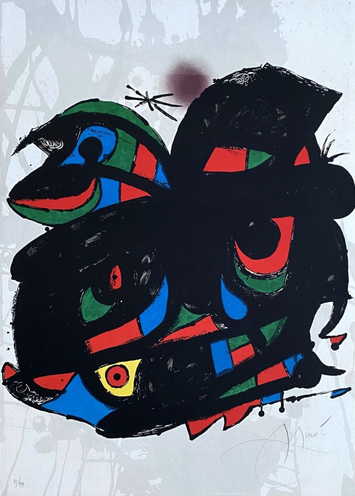 Litografia Miró - Fundacion Barcelona