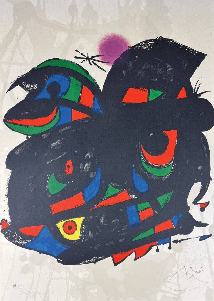 Litografia Miró - FUNDACIÓ JOAN MIRÓ