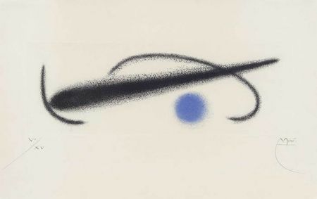 Litografia Miró - Fusées, from 