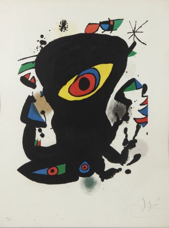 Litografia Miró - Galeria Maeght Barcelona ( Ref M 932 )