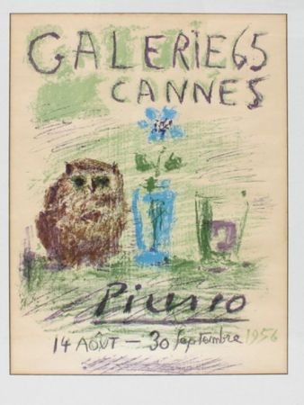 Litografia Picasso - GALERIE 65 CANNES