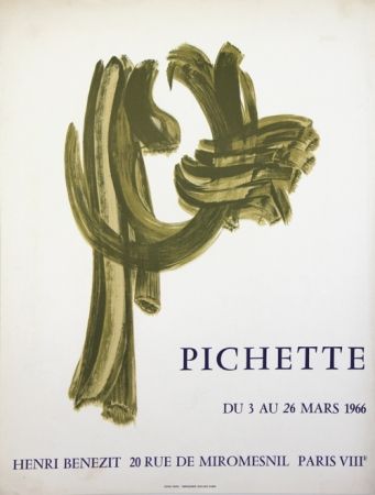 Litografia Pichette  - Galerie André Benezit