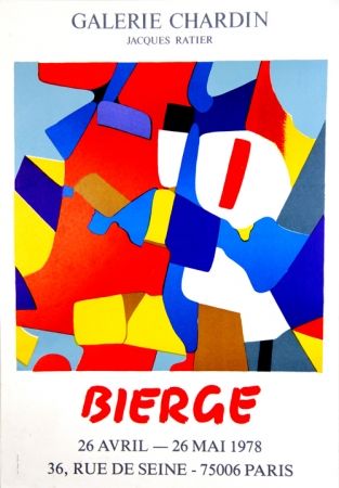 Serigrafia Bierge - Galerie Chardin