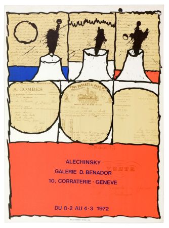 Manifesti Alechinsky - Galerie D. Benador, Genève