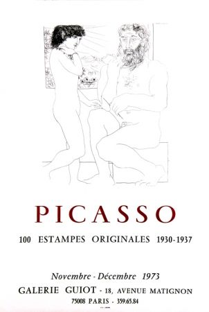 Litografia Picasso - Galerie Guiot 