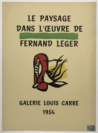 Litografia Leger - Galerie Louis Carre