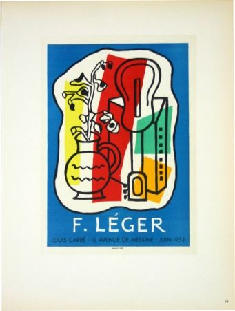 Litografia Leger - Galerie Louis Carré 