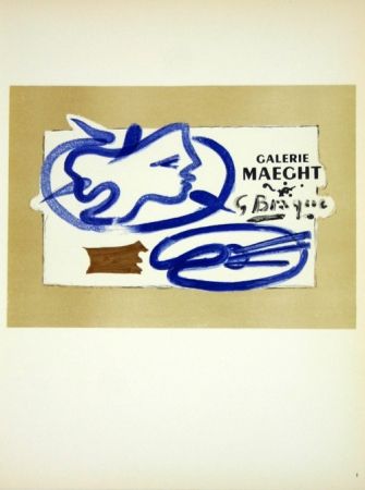Litografia Braque - Galerie Maeght