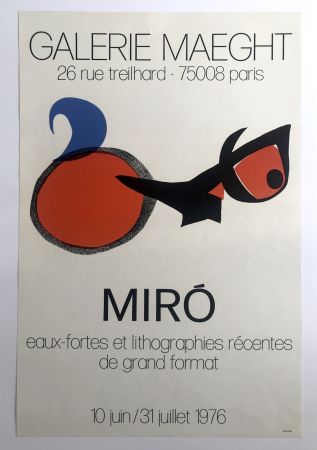 Manifesti Miró - Galerie Maeght