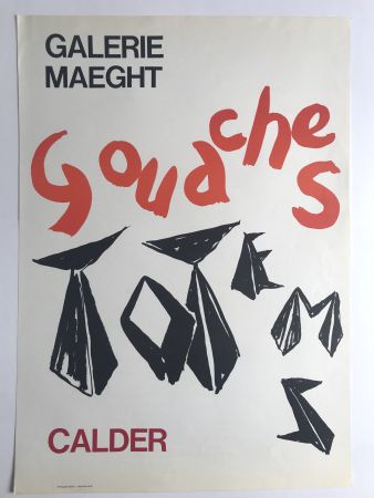 Manifesti Calder - Galerie Maeght