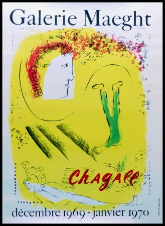Litografia Chagall - Galerie MAEGHT - CHAGALL