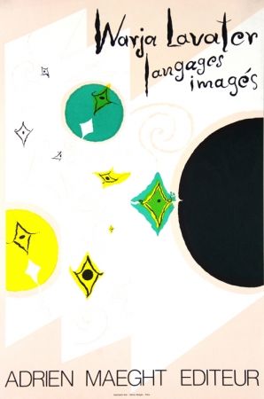 Litografia Lavater - Galerie Maeght   Langages  Imagés