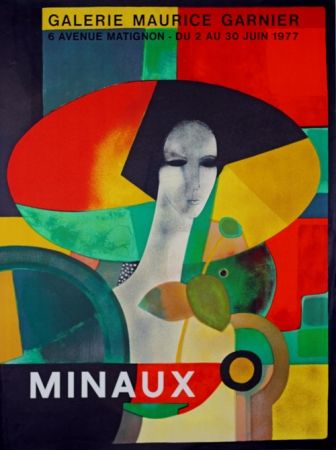 Litografia Minaux - Galerie Maurice Garnier