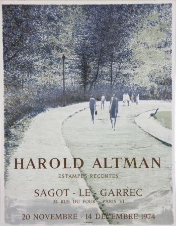 Litografia Altman - Galerie Sagot Le Garrec