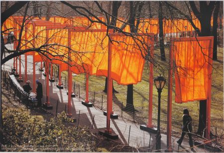 Manifesti Christo - Gates and Orange Curtains : Central Park New York, 2005