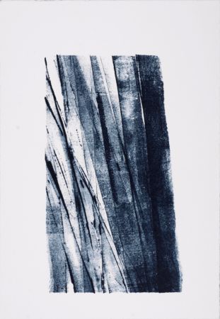 Litografia Hartung - Gedanken (#6), 1987