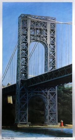 Litografia Haas - George Washington Bridge