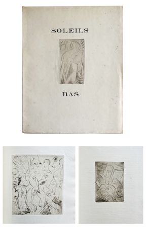 Libro Illustrato Masson - Georges Limbour : SOLEILS BAS. 4 eaux-fortes d'André Masson