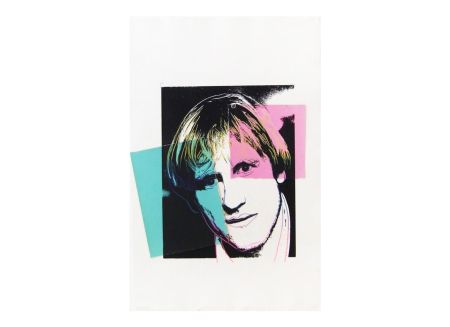 Serigrafia Warhol - Gerard Depardieu