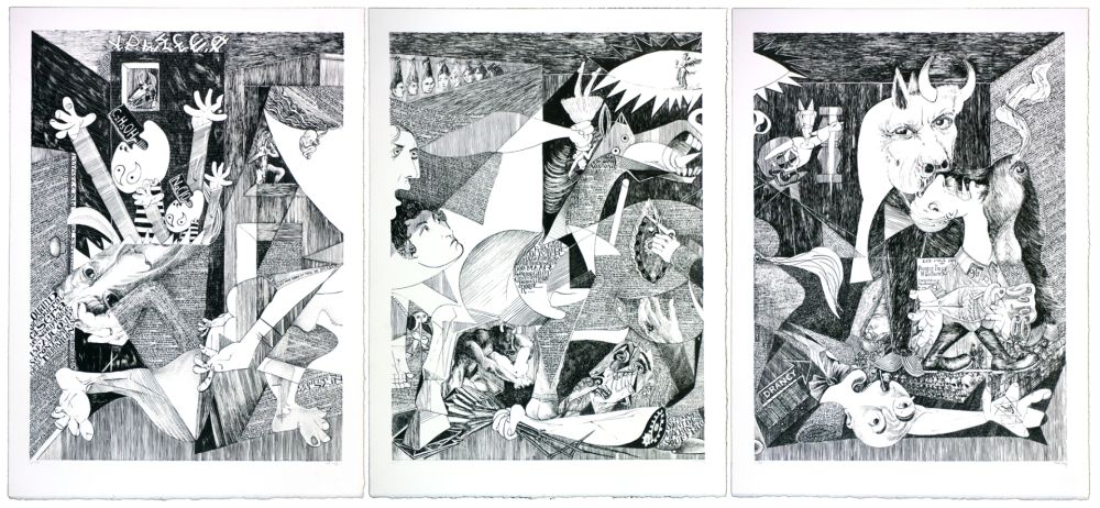 Litografia Mad Meg - Gernicouille de Pine d'Assaut 1,2,3