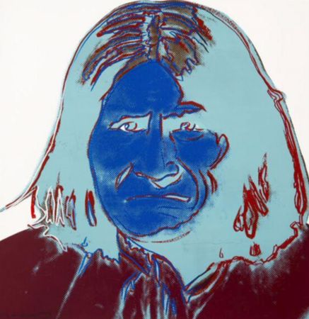 Serigrafia Warhol - Geronimo