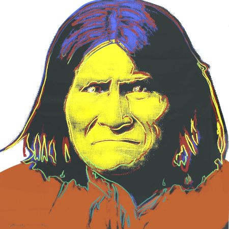 Serigrafia Warhol - Geronimo (FS II.384)