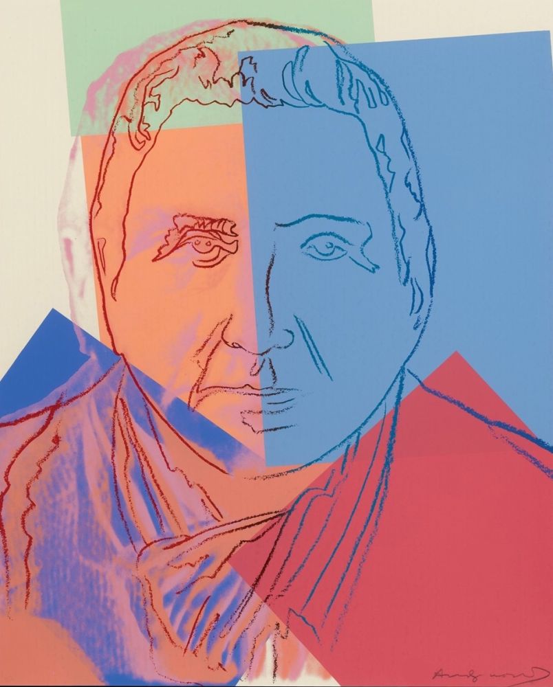 Serigrafia Warhol - Gertrude Stein (FS II.227) 