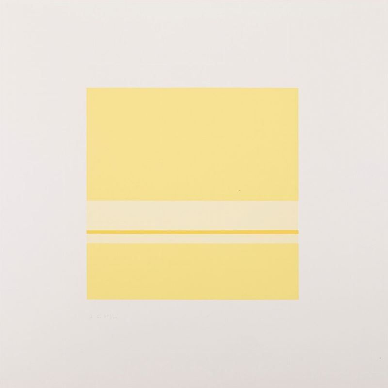 Serigrafia Calderara - Giallo
