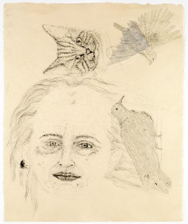 Litografia Smith - Ginzer and the birds