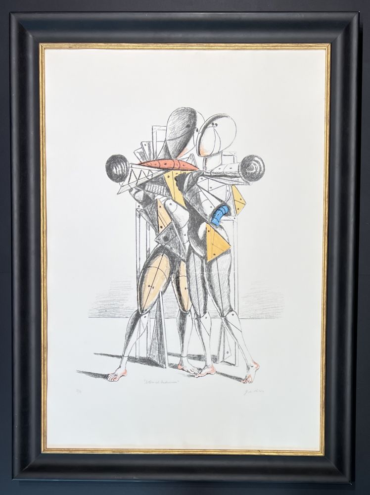 Litografia De Chirico - Giorgio de Chirico (1888–1978) - Coloured lithograph on paper - 1970