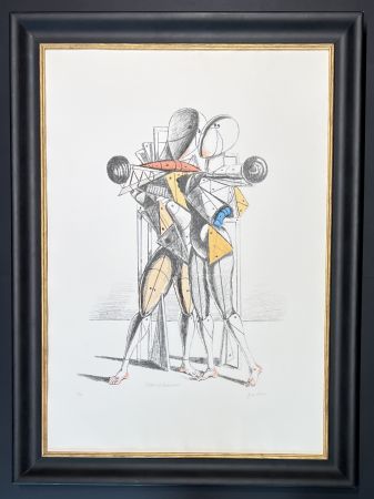 Litografia De Chirico - Giorgio de Chirico (1888–1978) - Coloured lithograph on paper - 1970