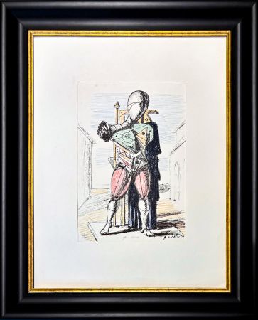 Litografia De Chirico - Giorgio De Chirico (1888–1978) - Manichino - 6-colour lithography - 1964