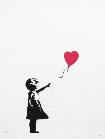 Serigrafia Banksy - Girl With A Balloon