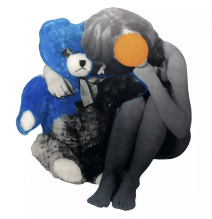 Multiplo Baldessari - Girl with Teddy Bear